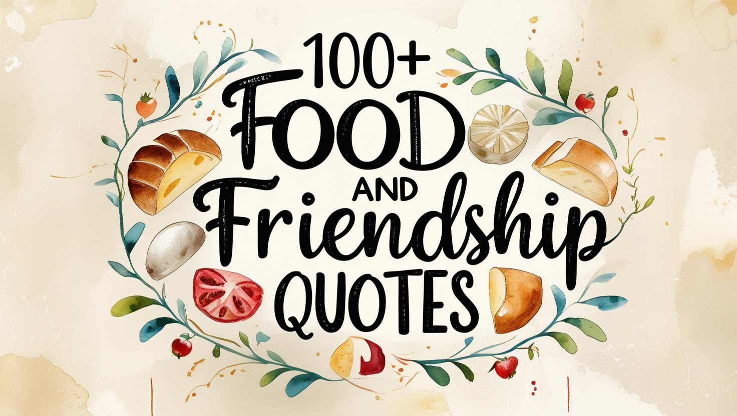 100+ Food and Friendship Quotes