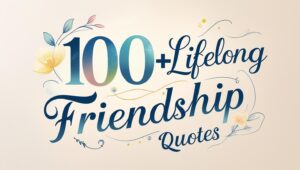 100+ Lifelong Friendship Quotes