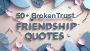 50+ Broken Trust in Friendship Quotes