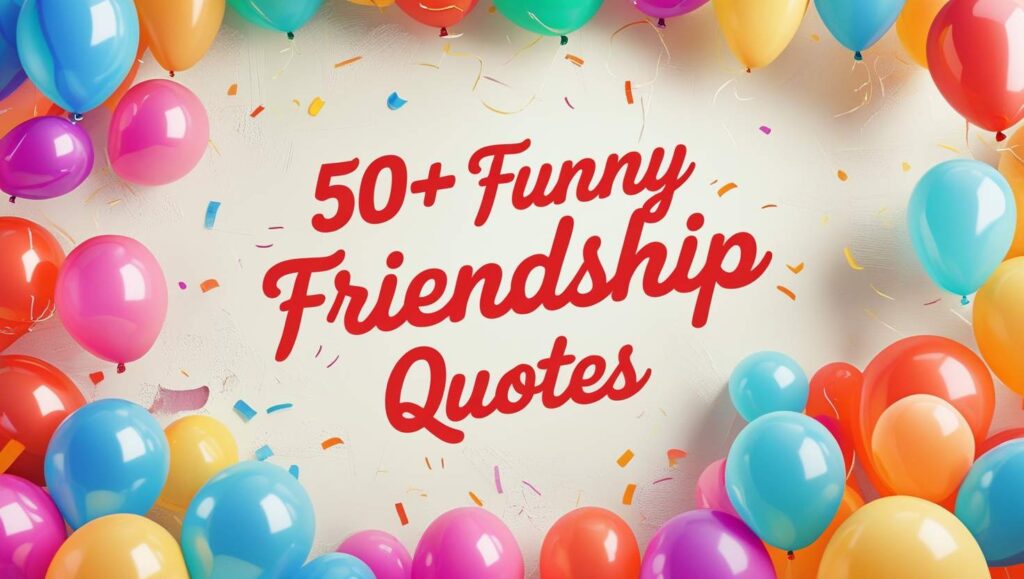 50+ Funny Friendship Quotes