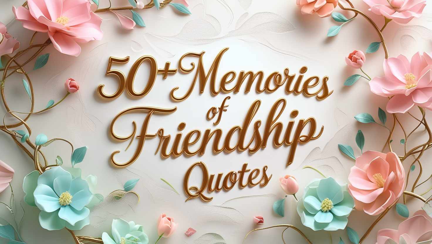 50+ Memories of Friendship Quotes