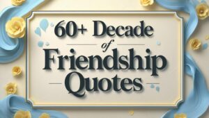 60+ Decade of Friendship Quotes
