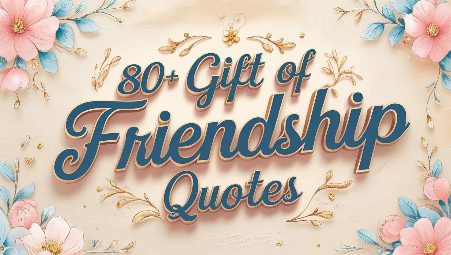 80+ Gift of Friendship Quotes