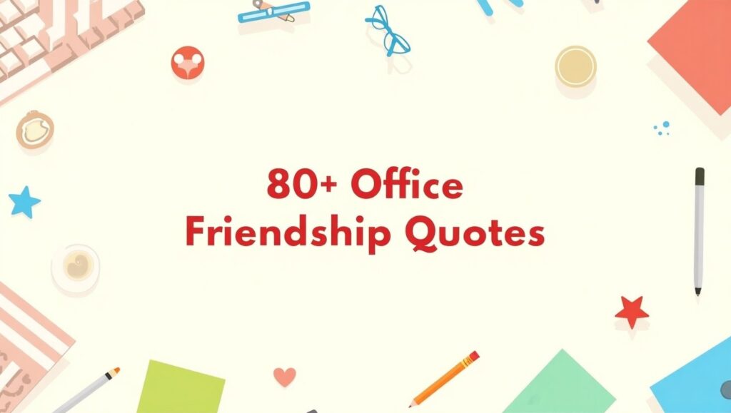 80+ Office Friendship Quotes