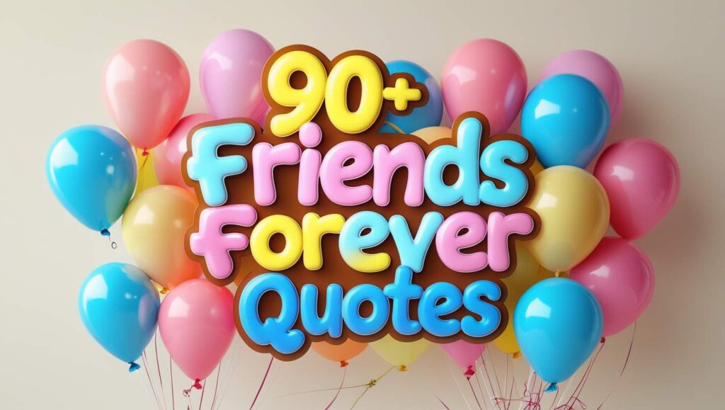 90+ Friends Forever Quotes